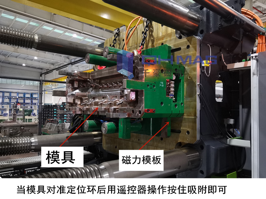注塑機(jī)換模磁力模板，千豪