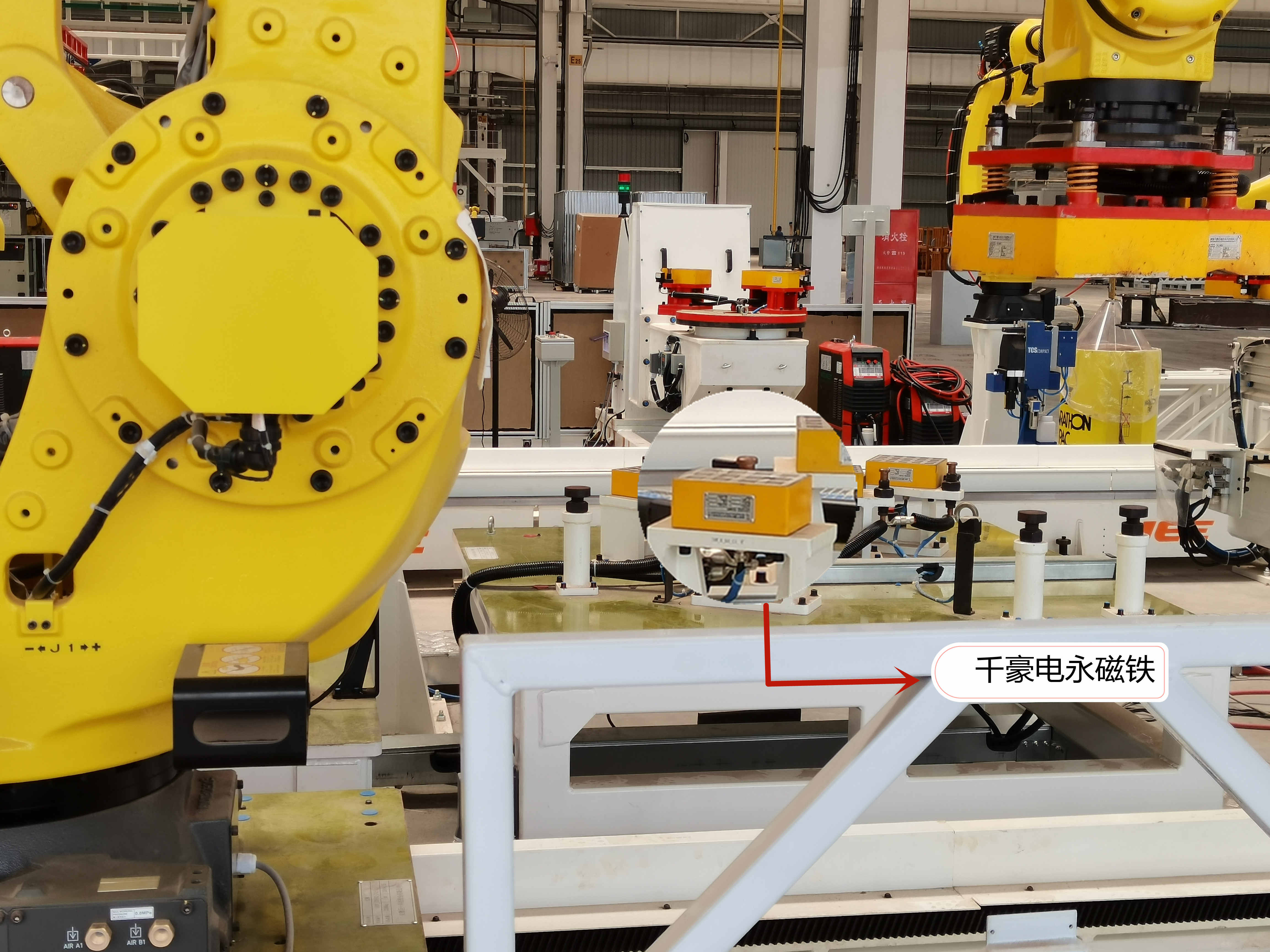 千豪自動(dòng)化夾具，電永磁夾具，機(jī)械手吸盤